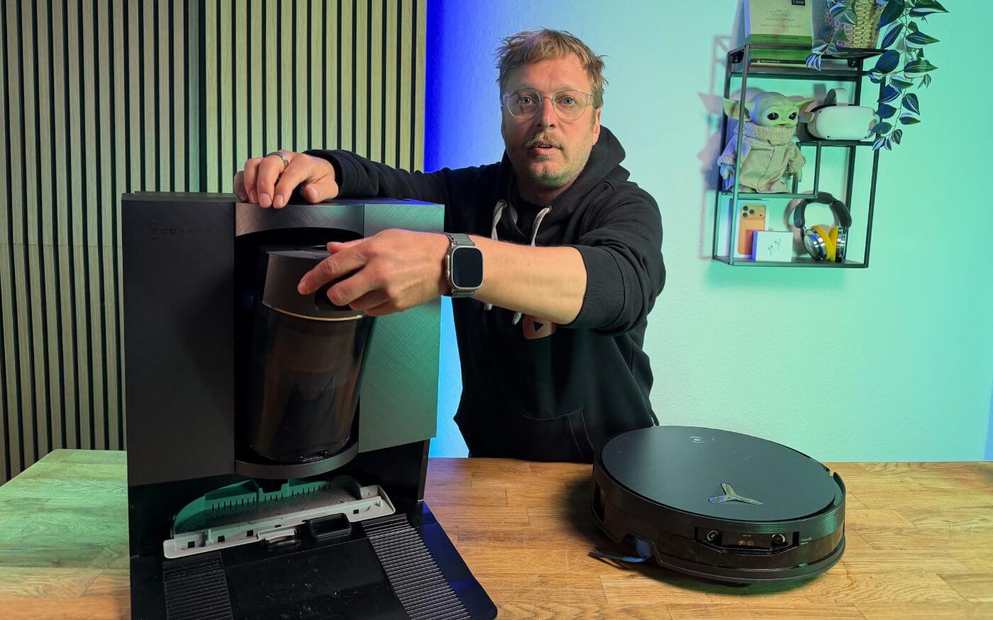 Der zyklonbehaelter des Omnistation 